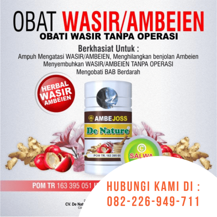 Obat Oles Herbal Ambeien