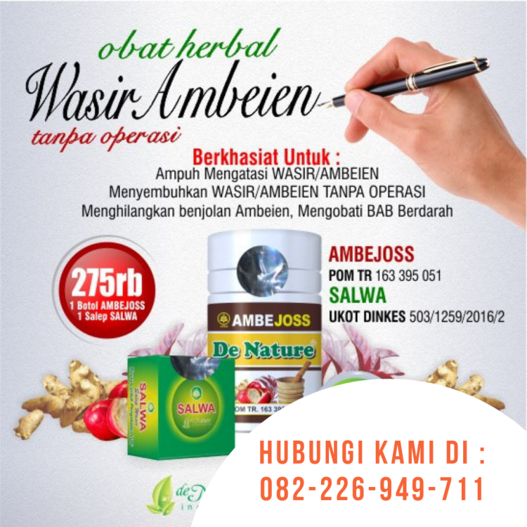 Obat Herbal Untuk Ambeien Ringan