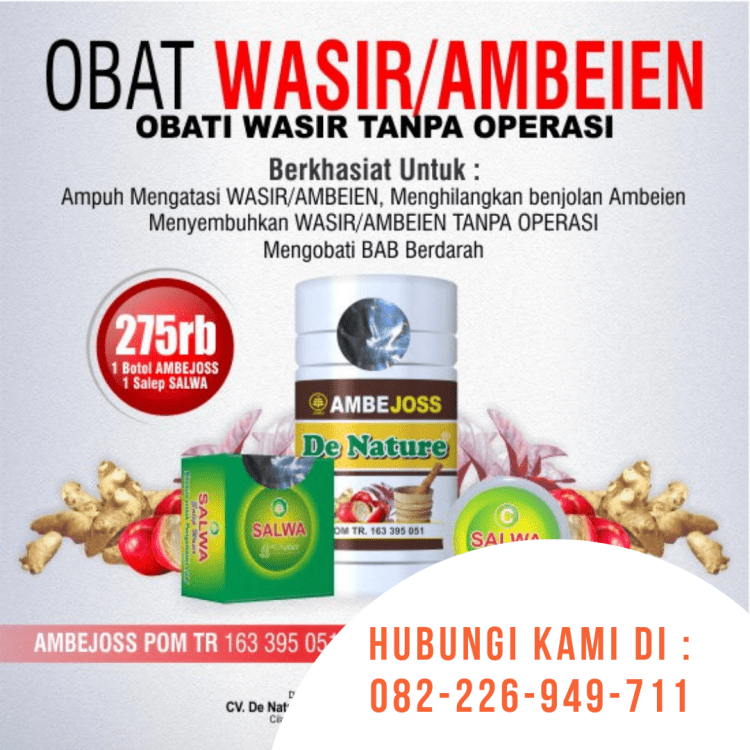 Harga Obat Herbal Ambeien