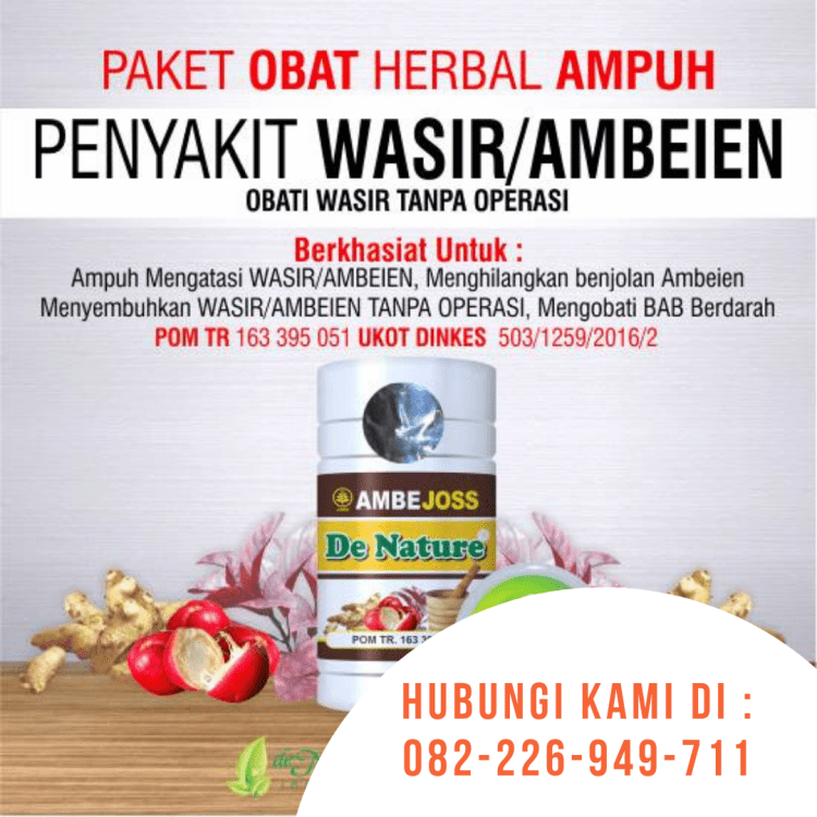Obat Alami Buat Ambeien