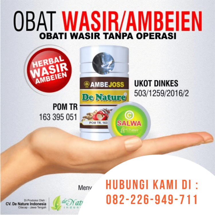 Obat Herbal Atasi Ambeien